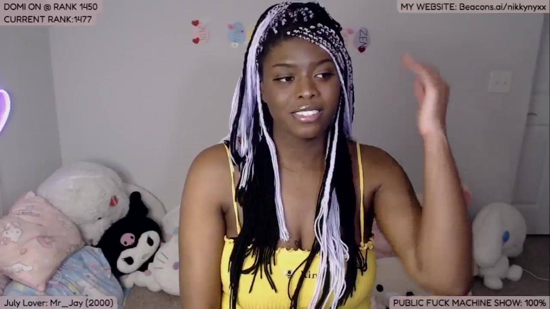 Gallery image thumbnail from NikkyNyxx's myfreecams stream on, 07/19/2024, 07:37 image 6 of 20
