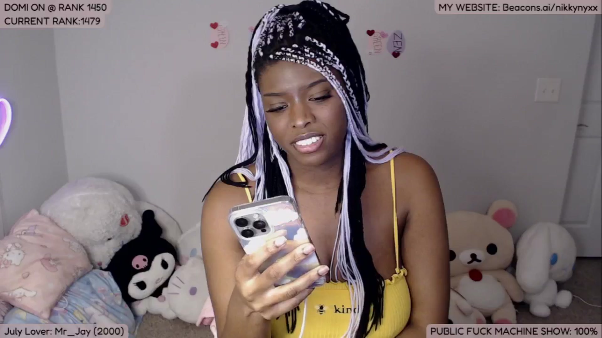 Gallery image thumbnail from NikkyNyxx's myfreecams stream on, 07/19/2024, 07:37 image 15 of 20
