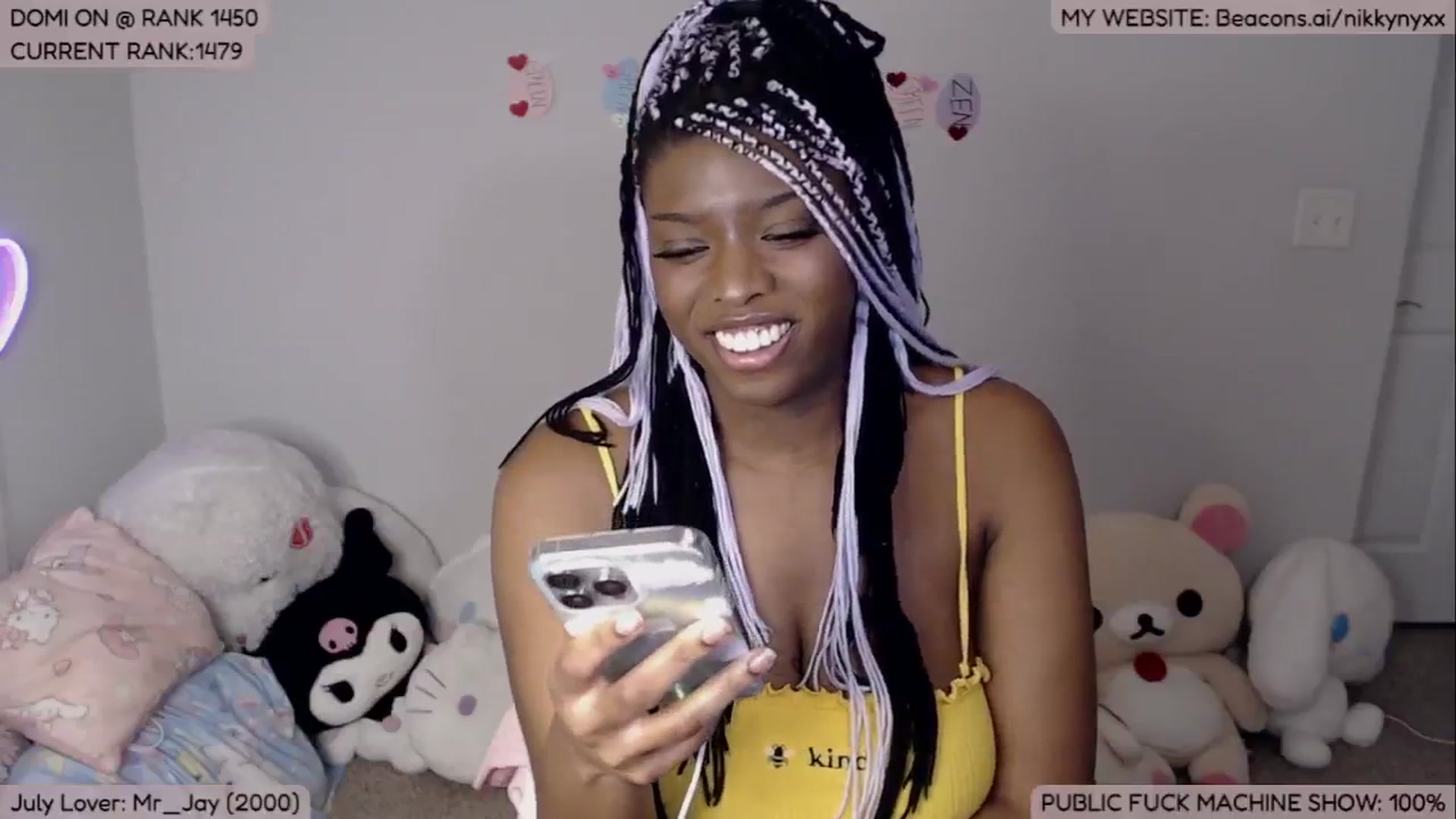 Gallery image thumbnail from NikkyNyxx's myfreecams stream on, 07/19/2024, 07:37 image 14 of 20