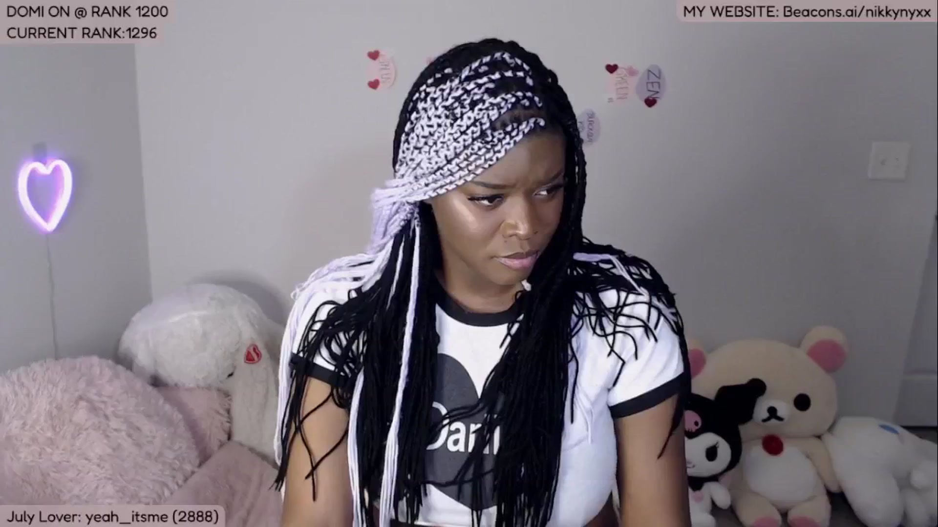 Gallery image thumbnail from NikkyNyxx's myfreecams stream on, 07/31/2024, 01:12 image 20 of 20