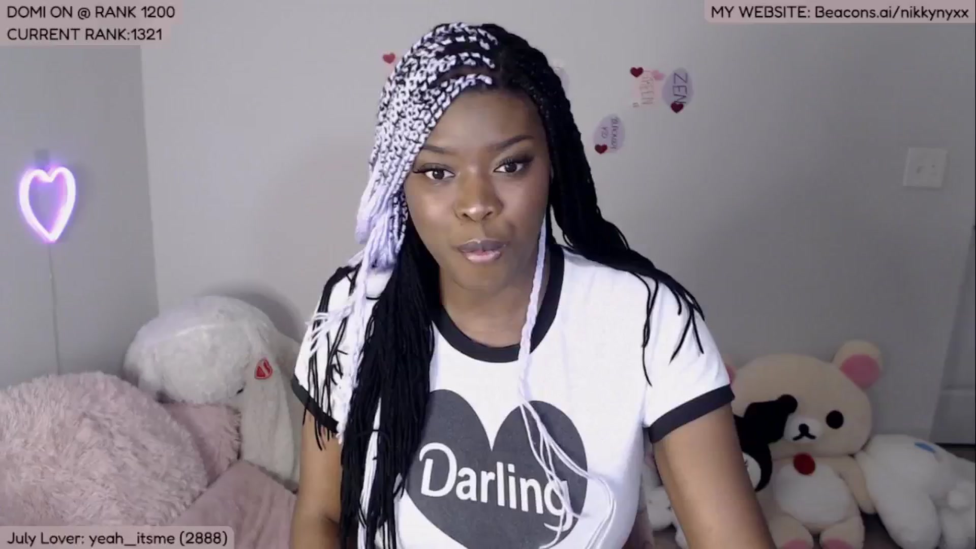 Gallery image thumbnail from NikkyNyxx's myfreecams stream on, 07/31/2024, 01:12 image 1 of 20