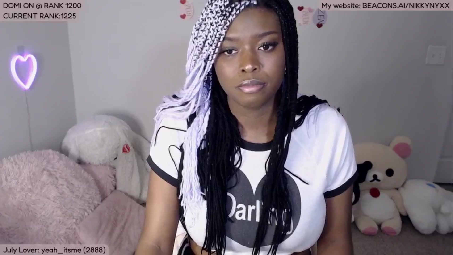 Gallery image thumbnail from NikkyNyxx's myfreecams stream on, 07/31/2024, 04:31 image 17 of 20
