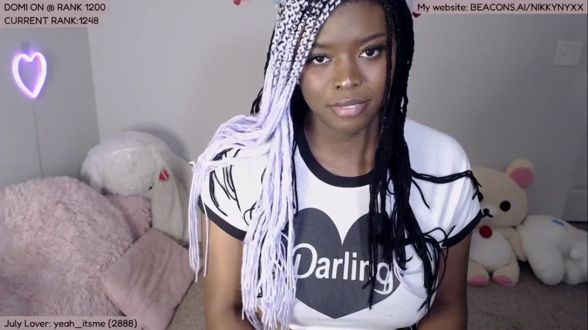 Gallery image thumbnail from NikkyNyxx's myfreecams stream on, 07/31/2024, 04:31 image 8 of 20