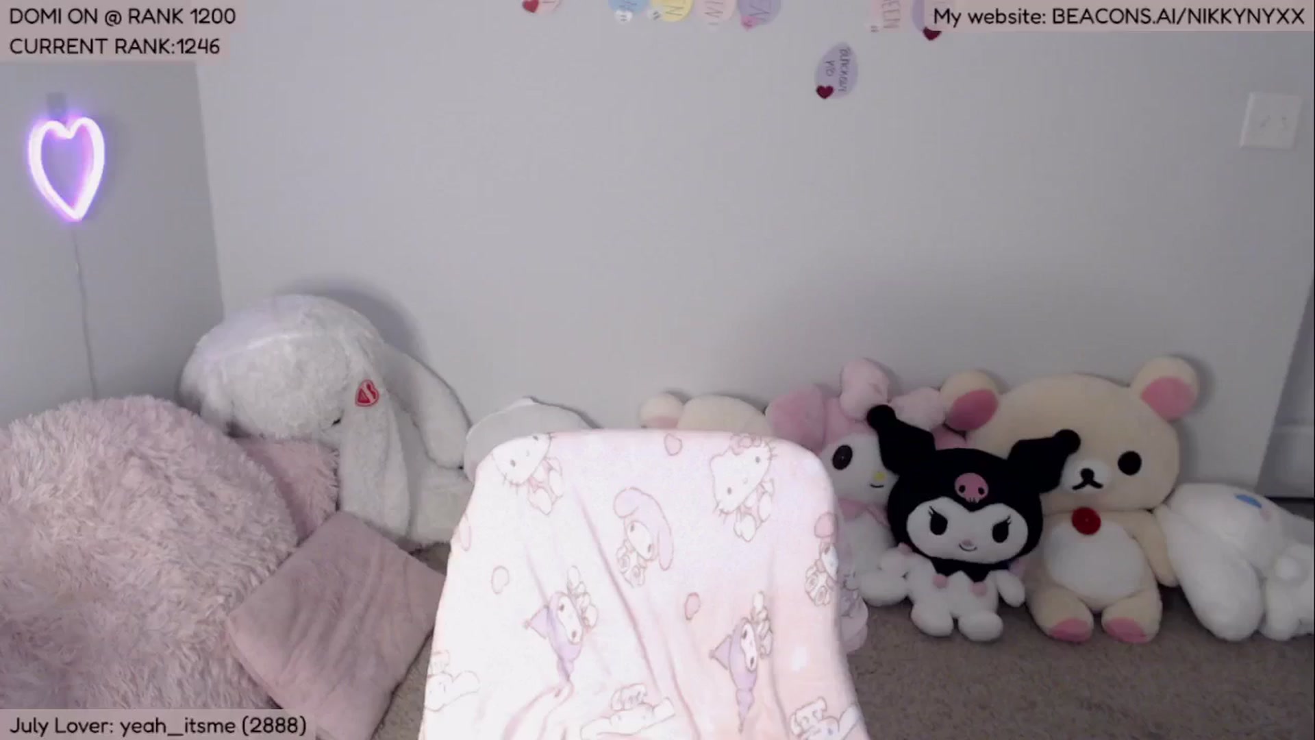 Gallery image thumbnail from NikkyNyxx's myfreecams stream on, 07/31/2024, 04:31 image 6 of 20