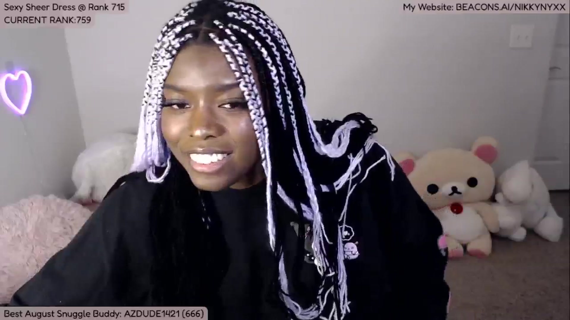 Gallery image thumbnail from NikkyNyxx's myfreecams stream on, 08/05/2024, 02:20 image 20 of 20