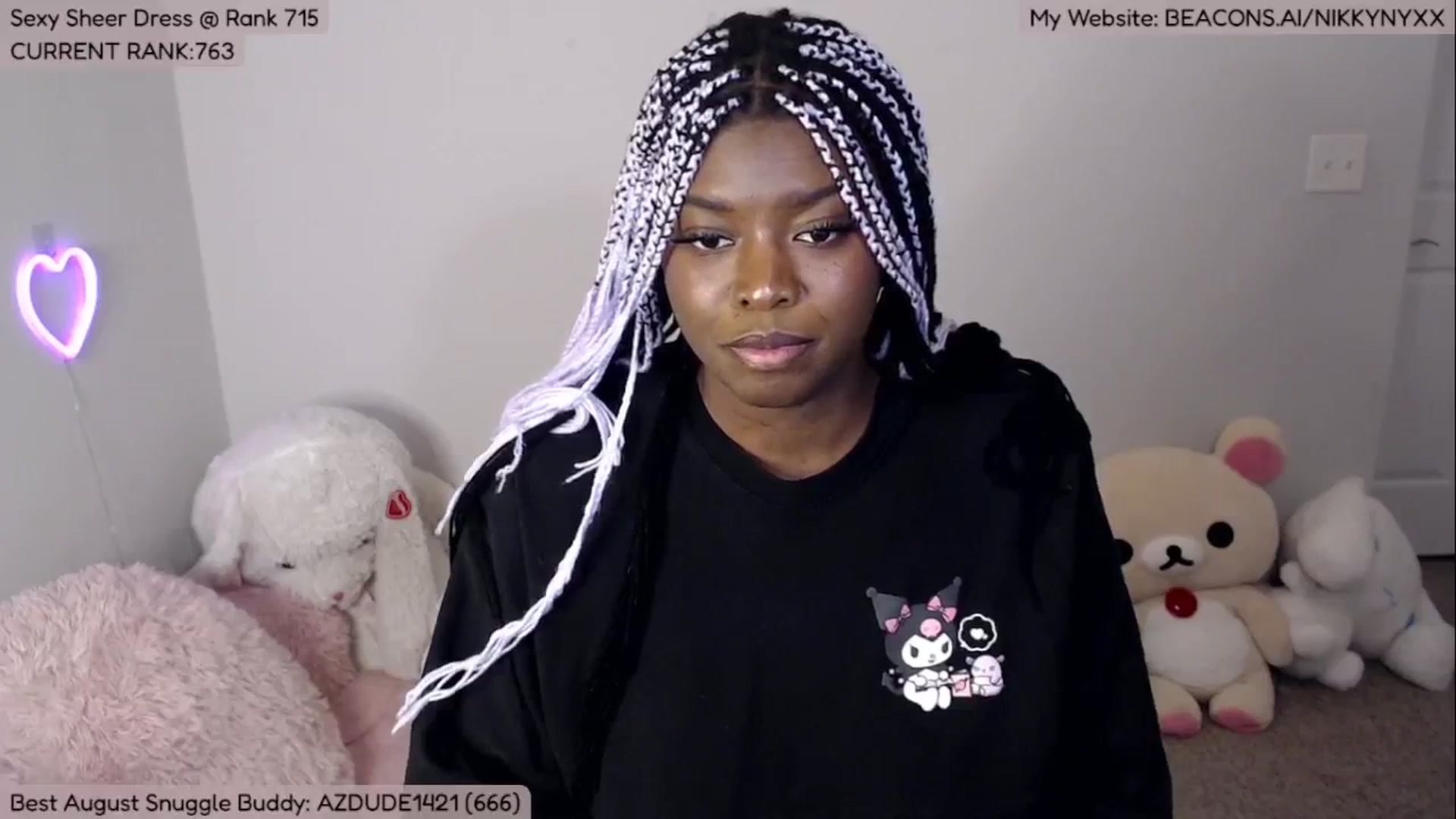 Gallery image thumbnail from NikkyNyxx's myfreecams stream on, 08/05/2024, 02:20 image 17 of 20