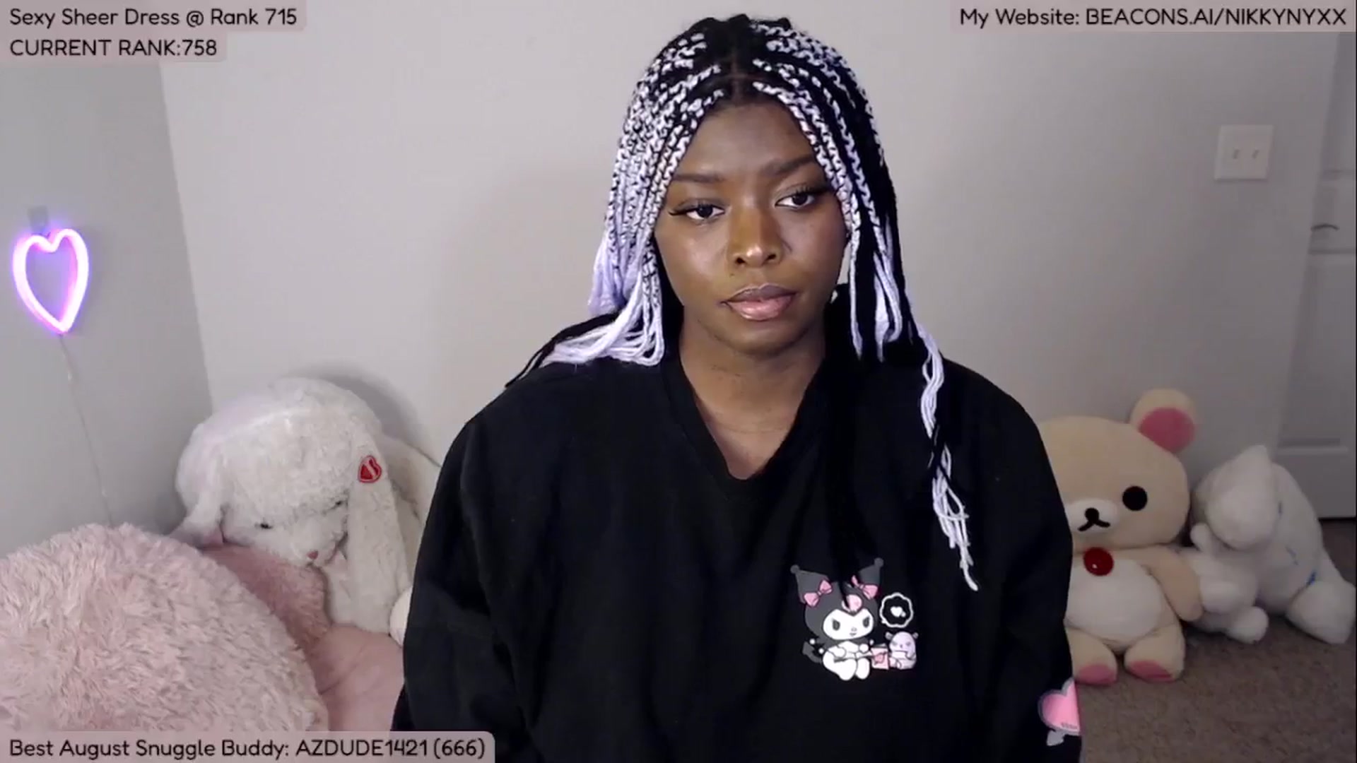 Gallery image thumbnail from NikkyNyxx's myfreecams stream on, 08/05/2024, 02:20 image 7 of 20