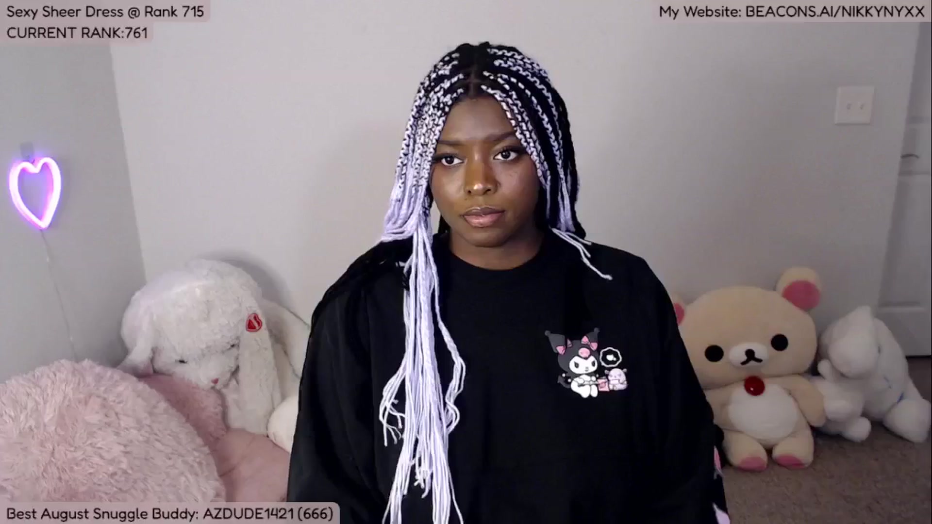 Gallery image thumbnail from NikkyNyxx's myfreecams stream on, 08/05/2024, 02:20 image 11 of 20