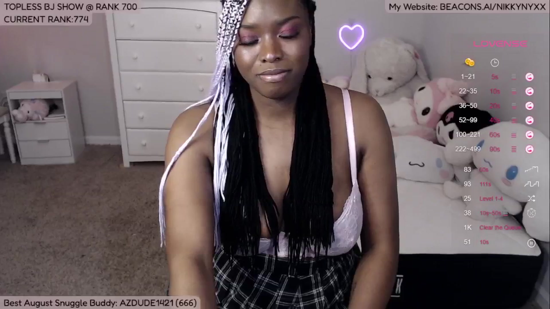 Gallery image thumbnail from NikkyNyxx's myfreecams stream on, 08/10/2024, 09:28 image 18 of 20