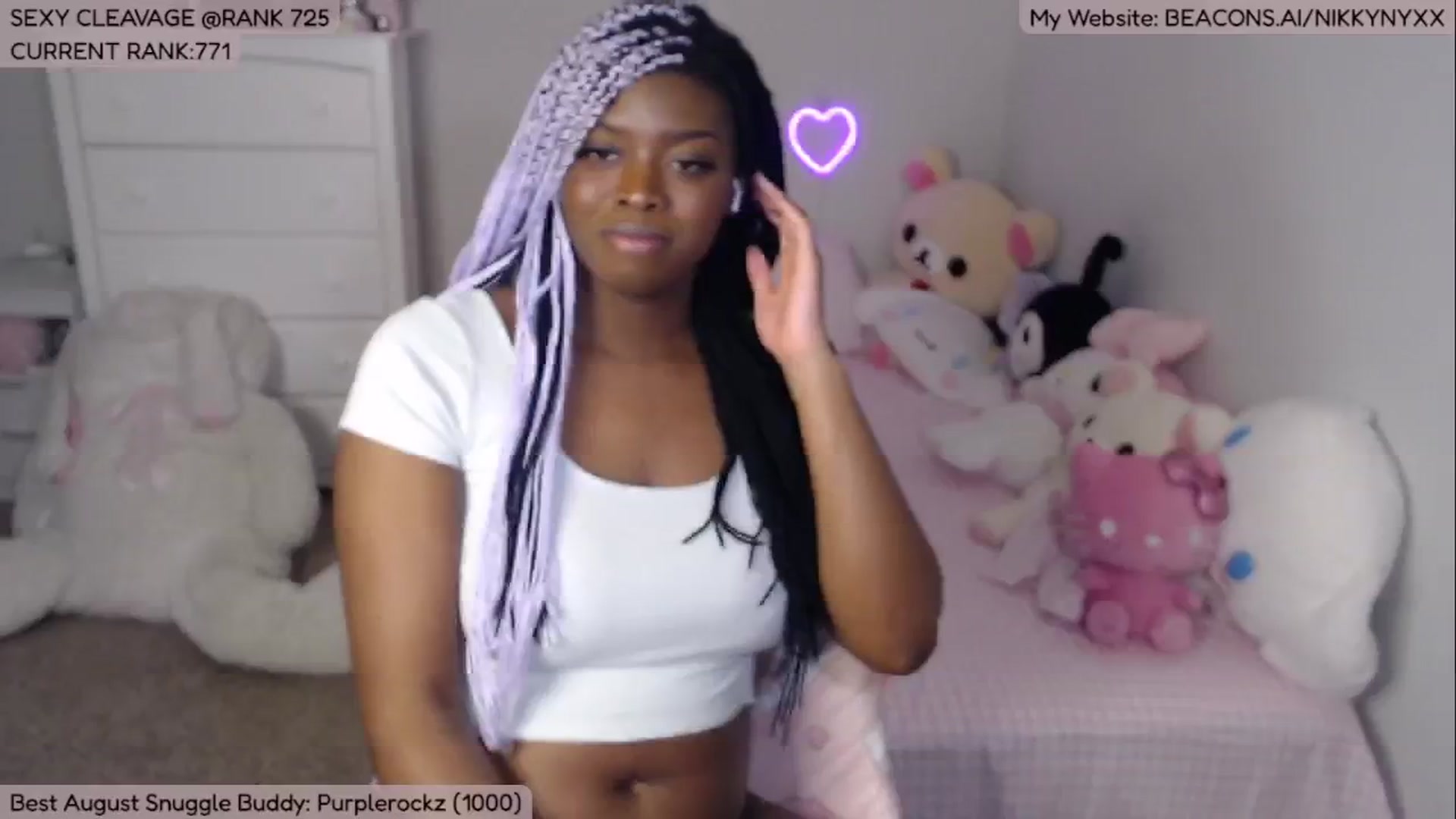 Gallery image thumbnail from NikkyNyxx's myfreecams stream on, 08/15/2024, 08:20 image 17 of 20
