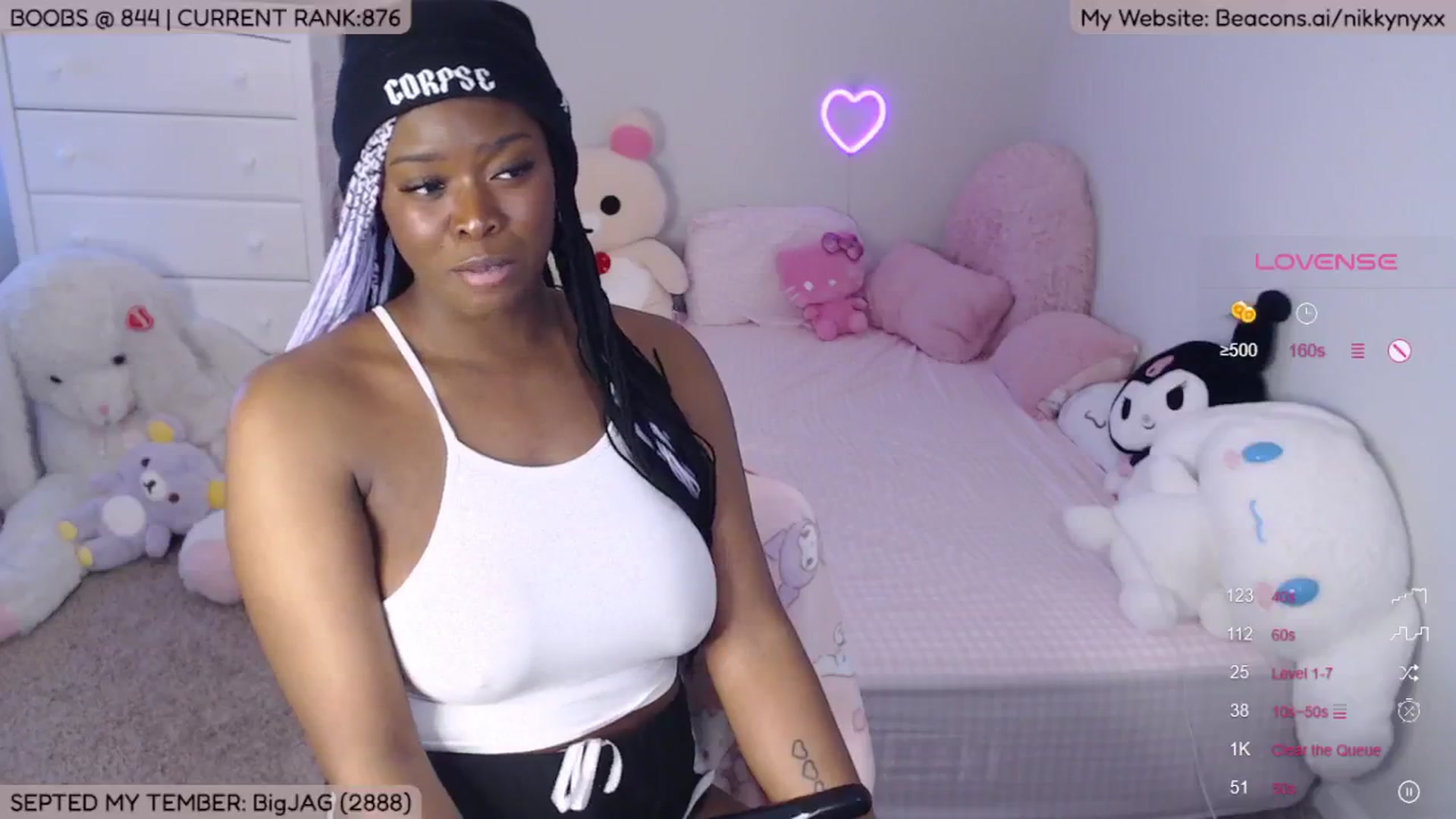 Gallery image thumbnail from NikkyNyxx's myfreecams stream on, 09/23/2024, 09:41 image 15 of 20