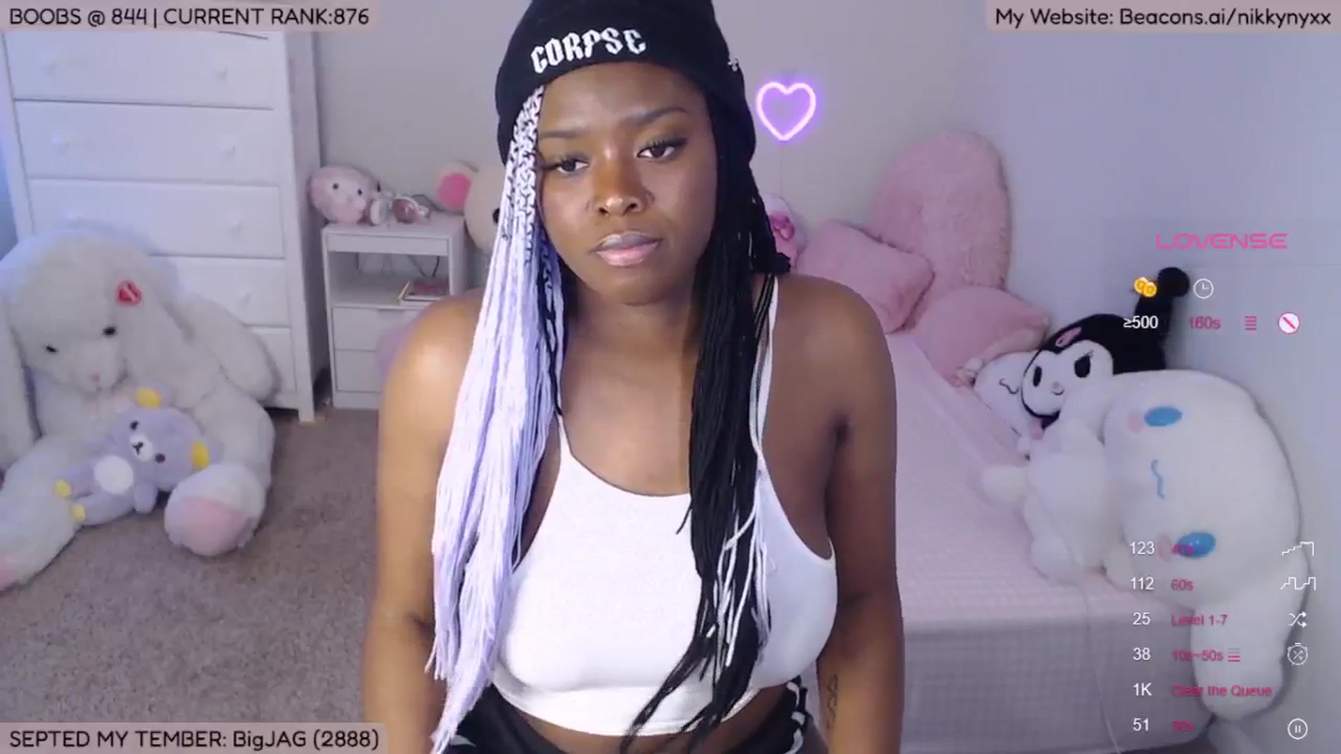 Gallery image thumbnail from NikkyNyxx's myfreecams stream on, 09/23/2024, 09:41 image 10 of 20
