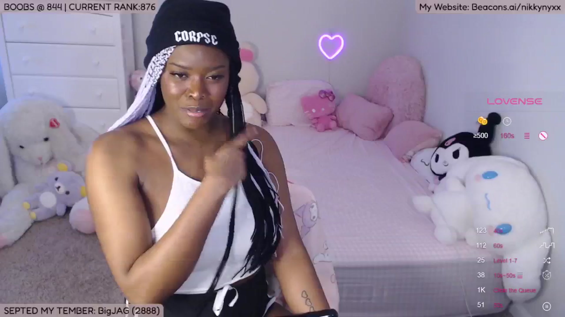 Gallery image thumbnail from NikkyNyxx's myfreecams stream on, 09/23/2024, 09:41 image 13 of 20