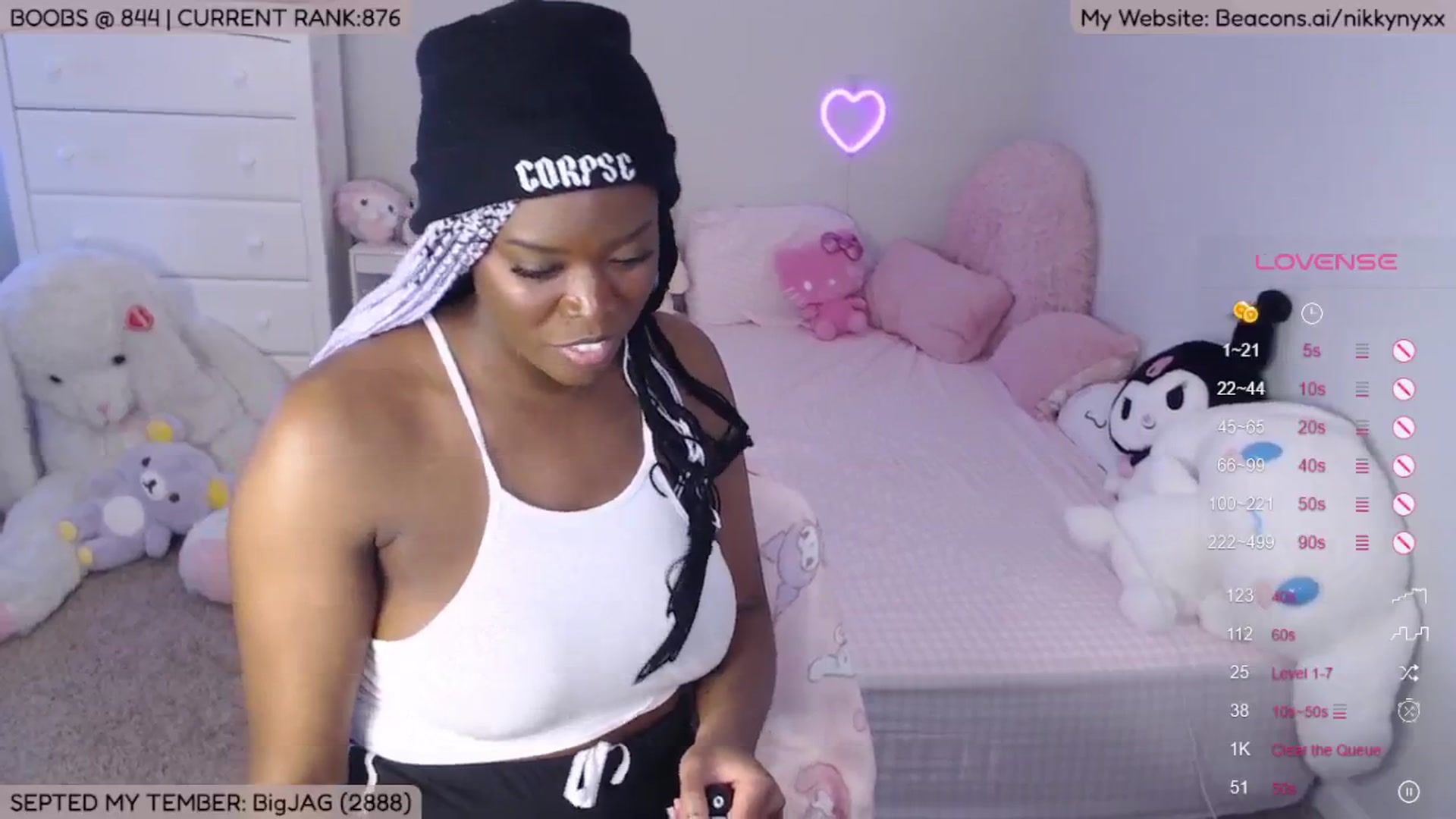 Gallery image thumbnail from NikkyNyxx's myfreecams stream on, 09/23/2024, 09:41 image 19 of 20