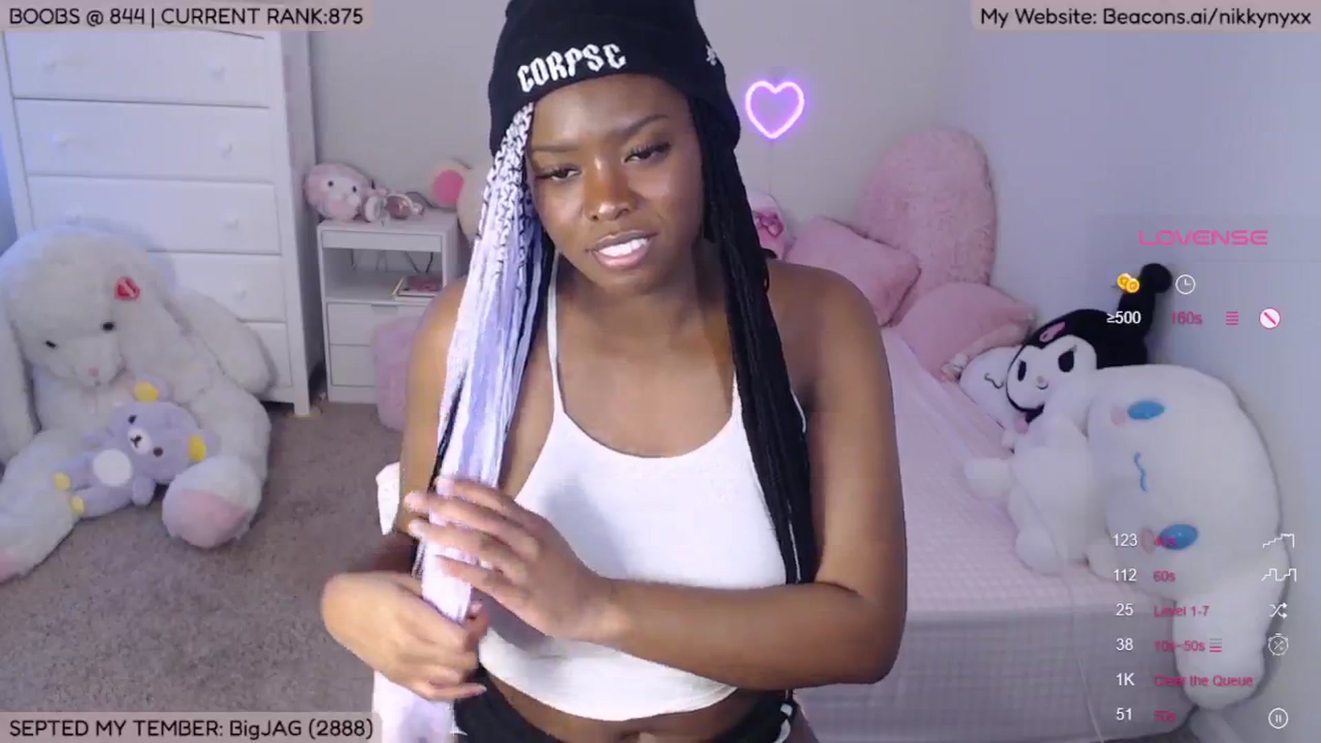 Gallery image thumbnail from NikkyNyxx's myfreecams stream on, 09/23/2024, 09:41 image 3 of 20