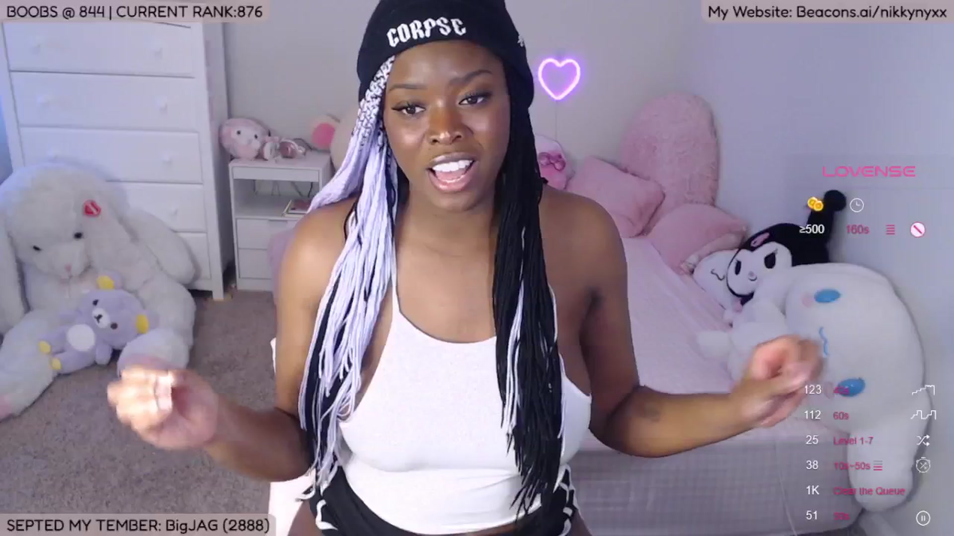 Gallery image thumbnail from NikkyNyxx's myfreecams stream on, 09/23/2024, 09:41 image 5 of 20