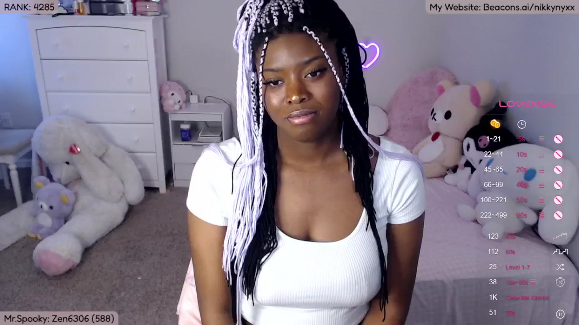 Gallery image thumbnail from NikkyNyxx's myfreecams stream on, 10/23/2024, 10:27 image 1 of 20