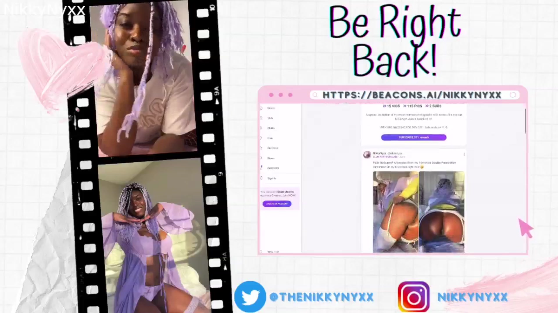 Gallery image thumbnail from NikkyNyxx's myfreecams stream on, 12/11/2024, 07:20 image 17 of 20