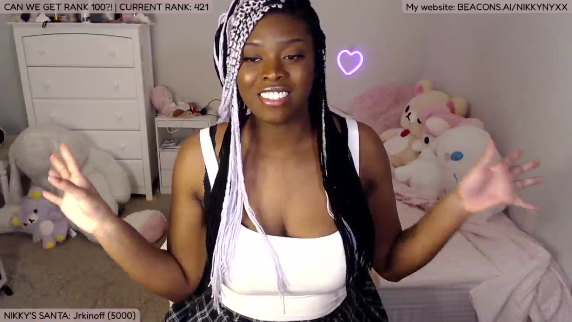 Gallery image thumbnail from NikkyNyxx's myfreecams stream on, 12/16/2024, 05:56 image 2 of 20