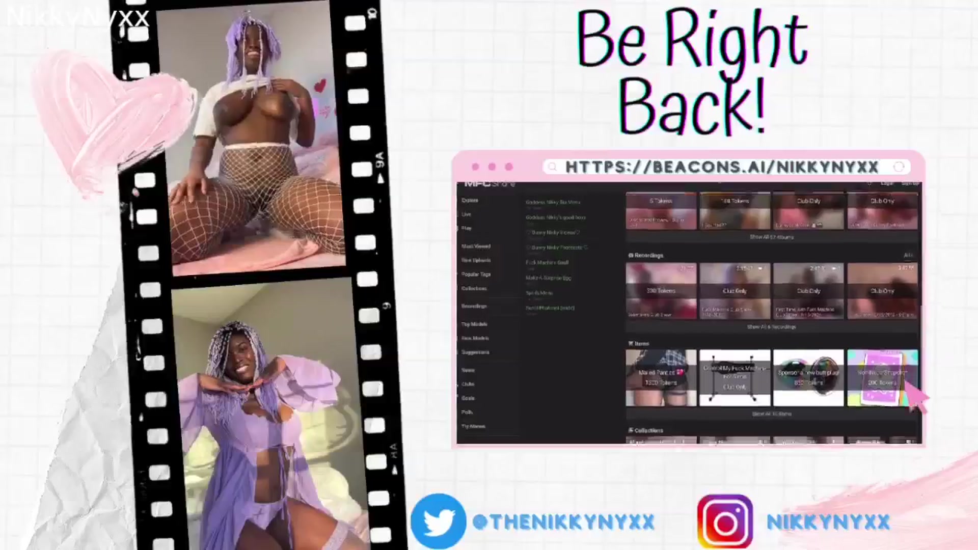 Gallery image thumbnail from NikkyNyxx's myfreecams stream on, 12/20/2024, 09:10 image 2 of 20