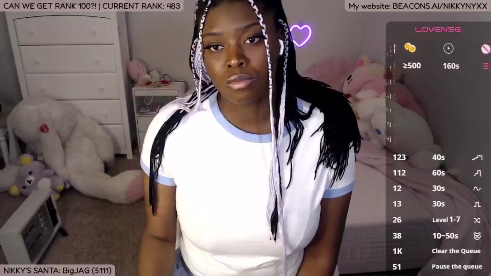 Gallery image thumbnail from NikkyNyxx's myfreecams stream on, 12/20/2024, 09:10 image 9 of 20