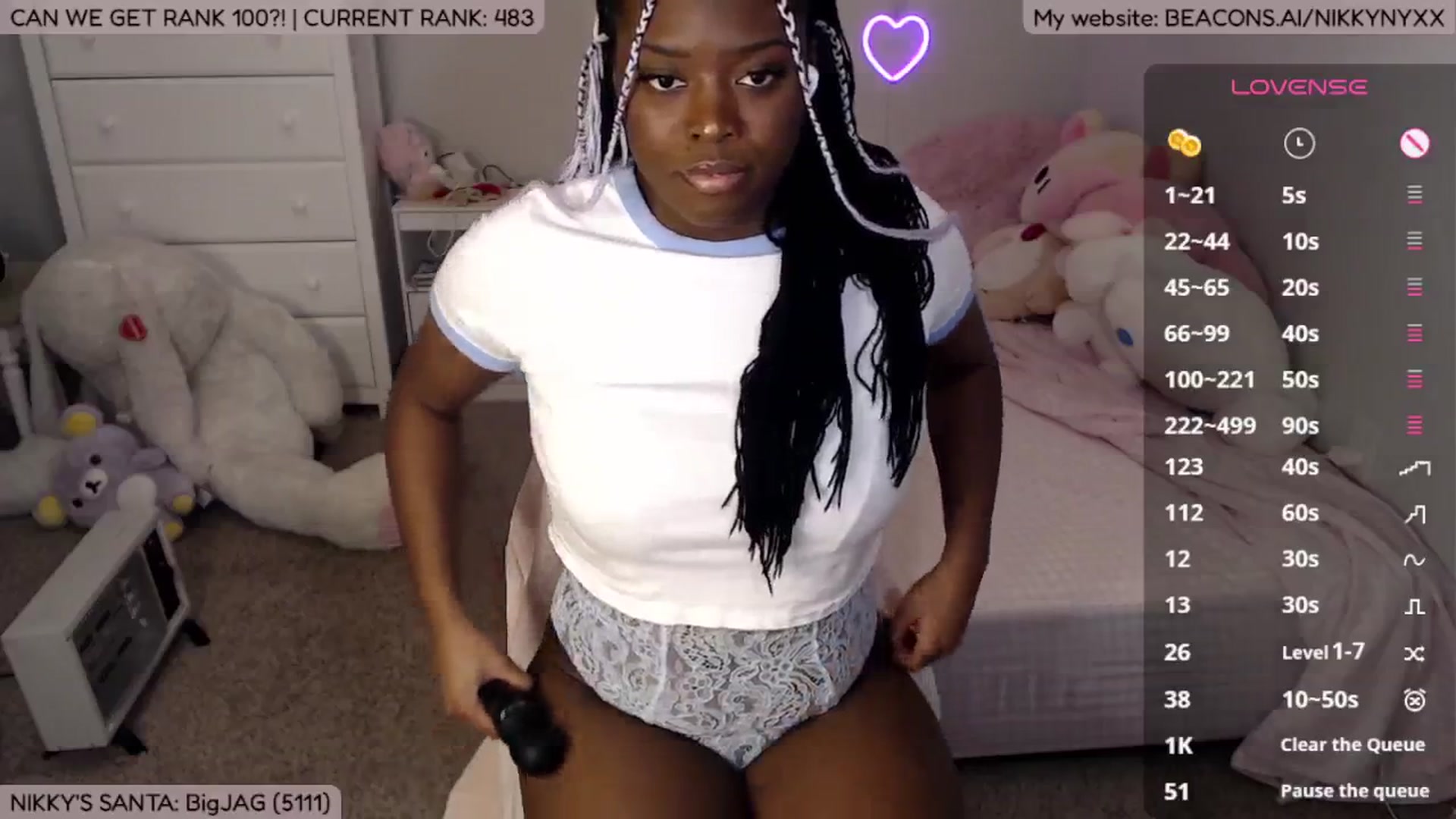 Gallery image thumbnail from NikkyNyxx's myfreecams stream on, 12/20/2024, 09:10 image 7 of 20