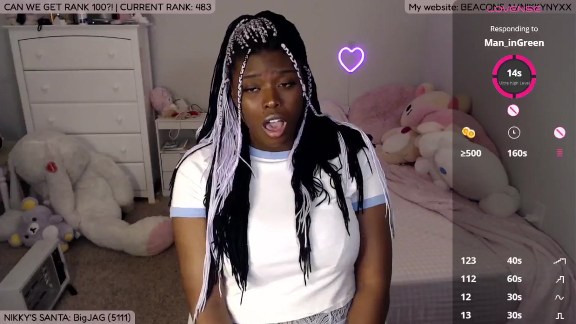 Gallery image thumbnail from NikkyNyxx's myfreecams stream on, 12/20/2024, 09:10 image 11 of 20