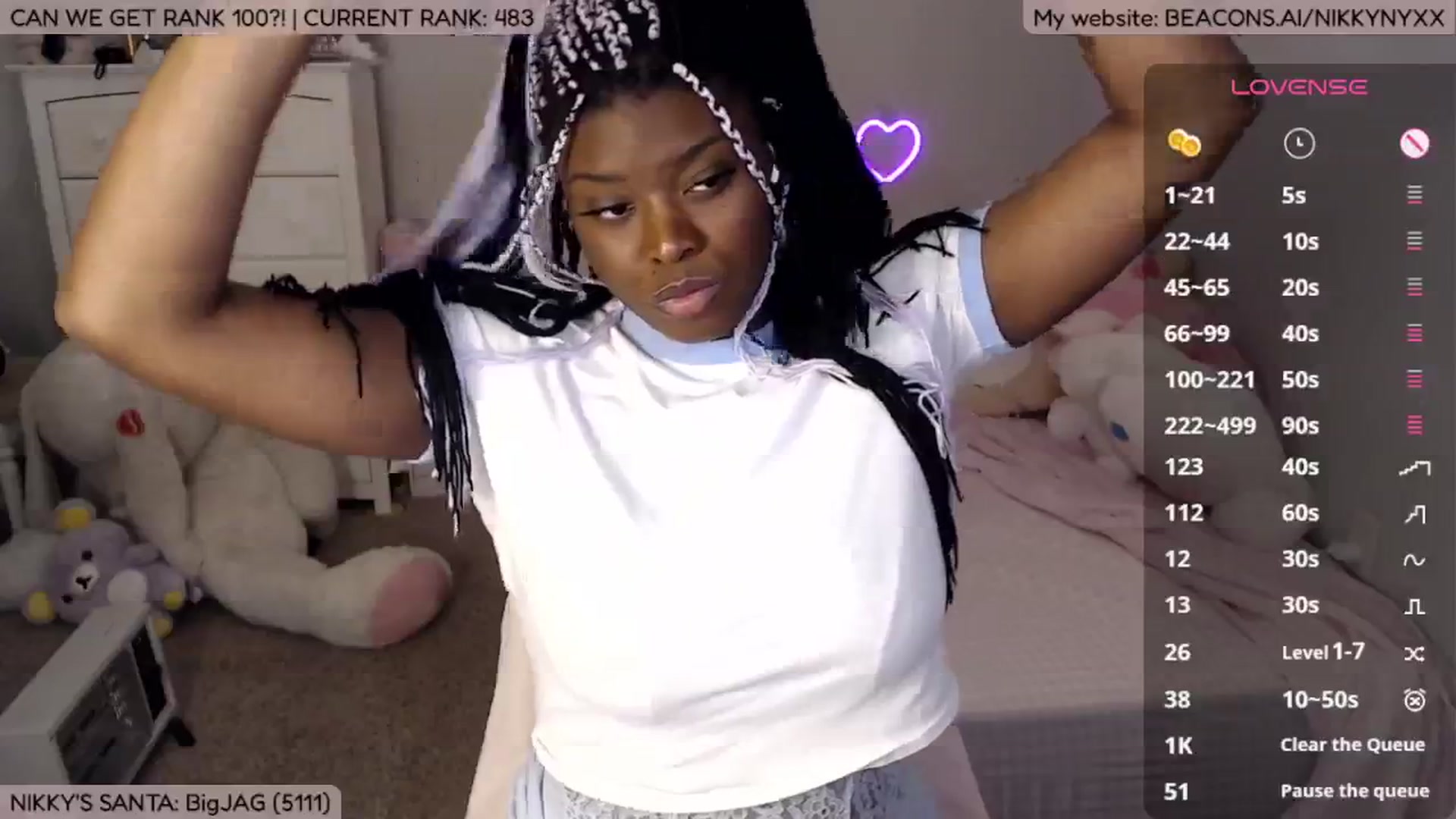 Gallery image thumbnail from NikkyNyxx's myfreecams stream on, 12/20/2024, 09:10 image 10 of 20