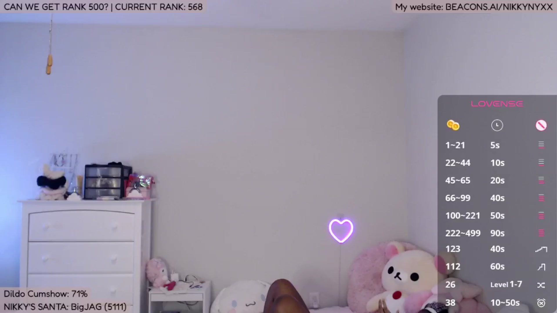 Gallery image thumbnail from NikkyNyxx's myfreecams stream on, 12/27/2024, 08:25 image 15 of 20