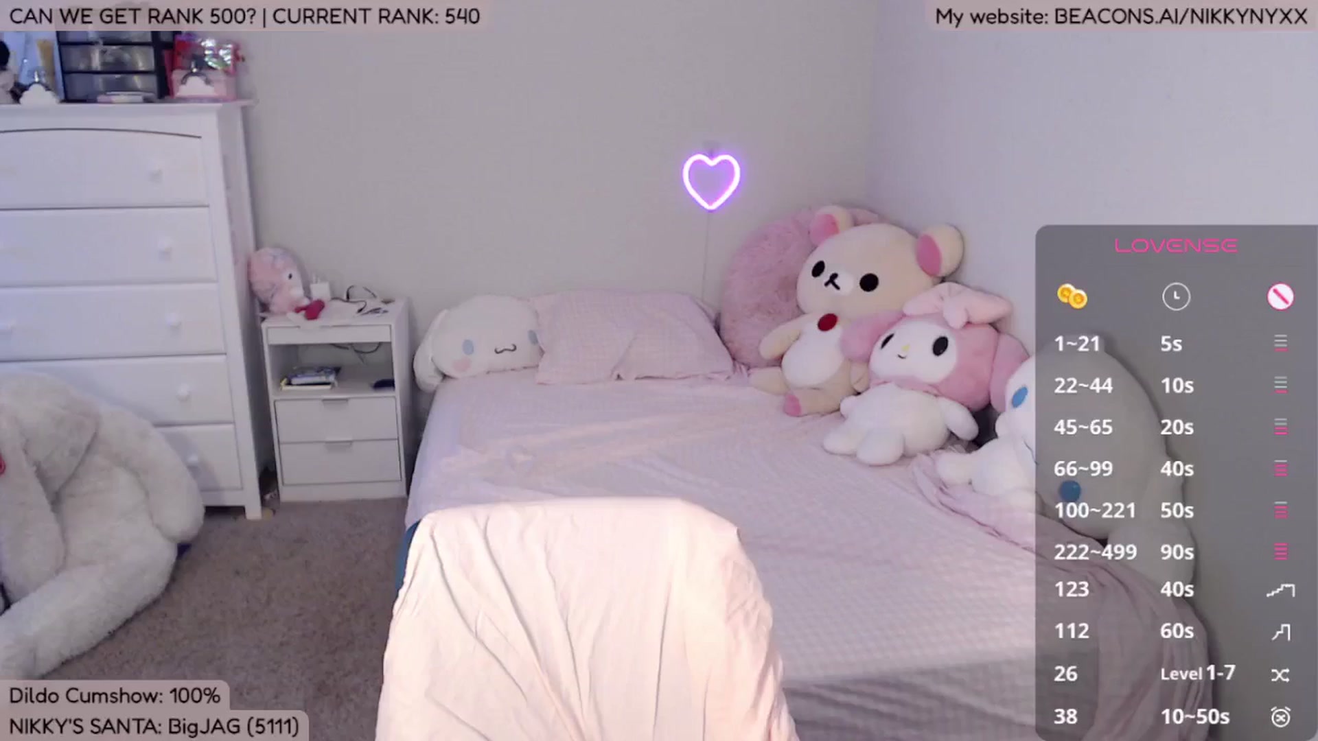 Gallery image thumbnail from NikkyNyxx's myfreecams stream on, 12/27/2024, 09:08 image 5 of 20