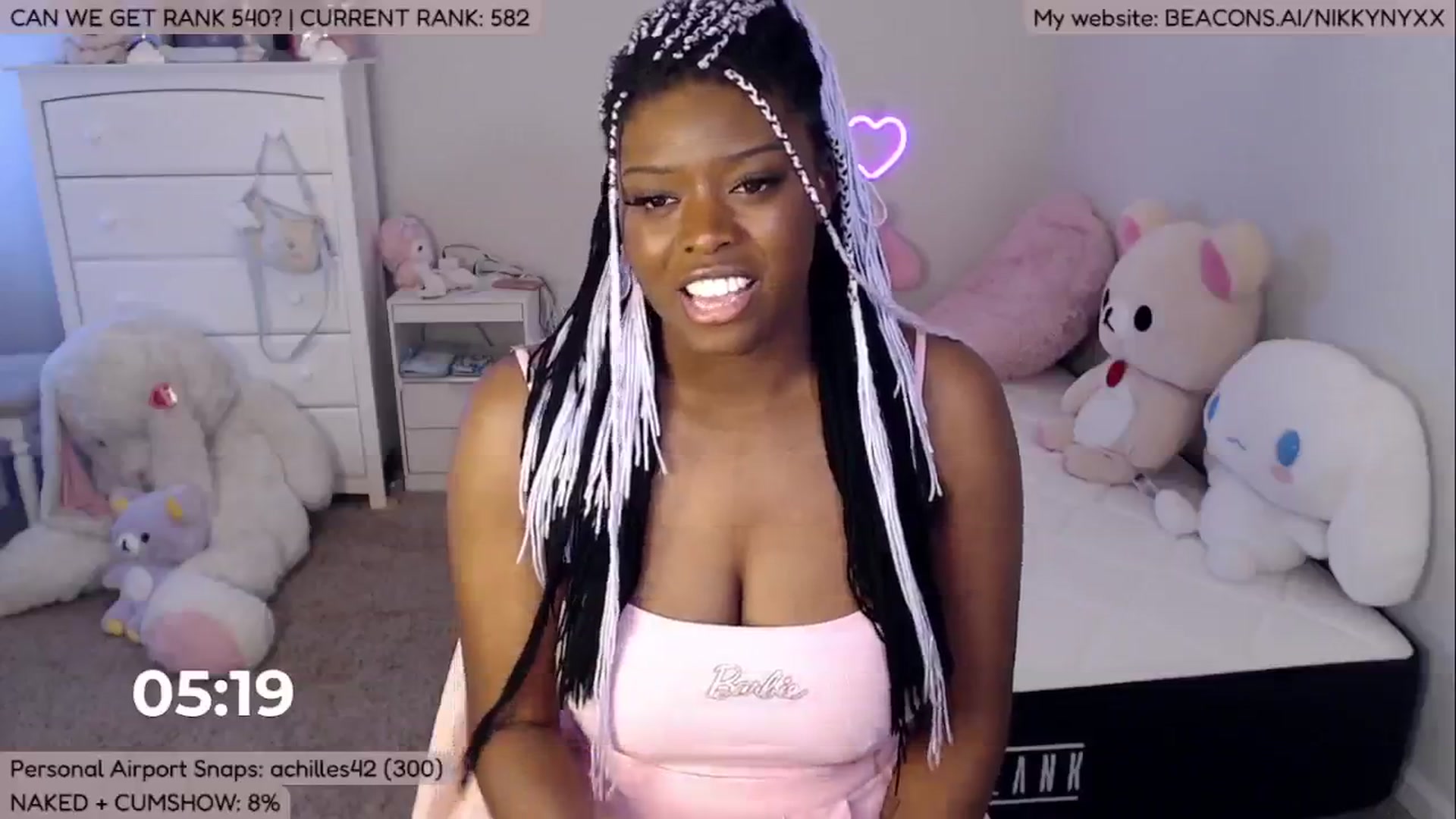 Gallery image thumbnail from NikkyNyxx's myfreecams stream on, 12/30/2024, 06:01 image 8 of 20