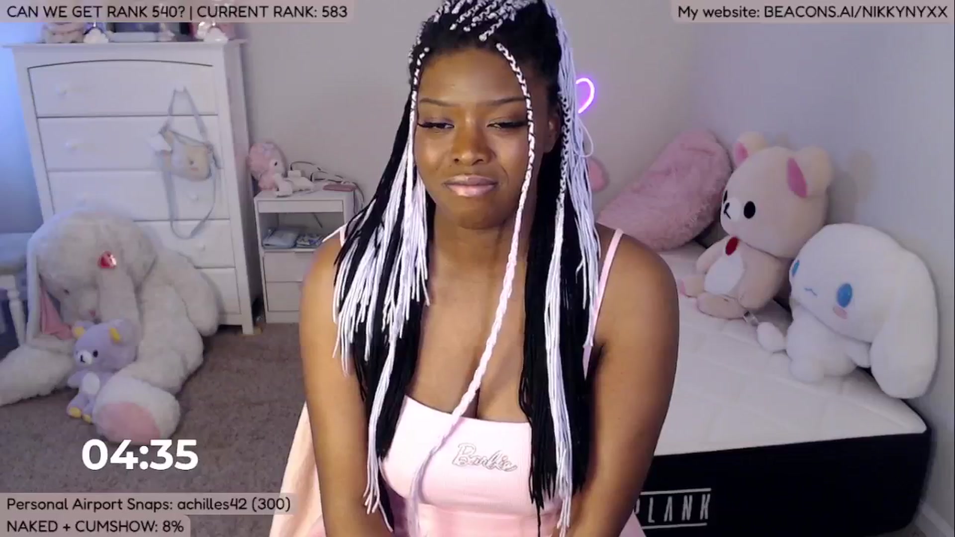 Gallery image thumbnail from NikkyNyxx's myfreecams stream on, 12/30/2024, 06:01 image 9 of 20