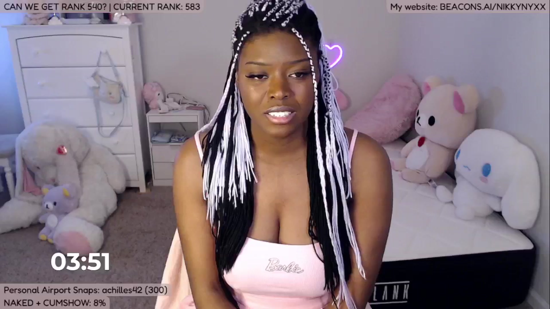 Gallery image thumbnail from NikkyNyxx's myfreecams stream on, 12/30/2024, 06:01 image 10 of 20