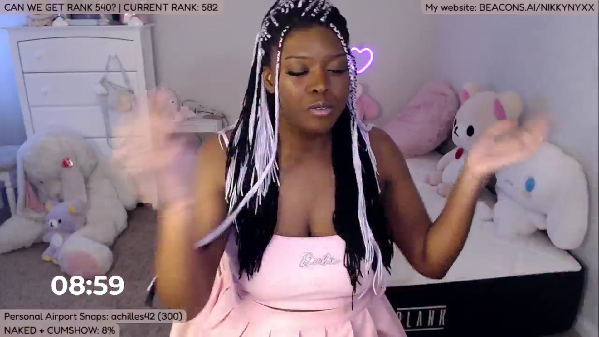 Gallery image thumbnail from NikkyNyxx's myfreecams stream on, 12/30/2024, 06:01 image 3 of 20