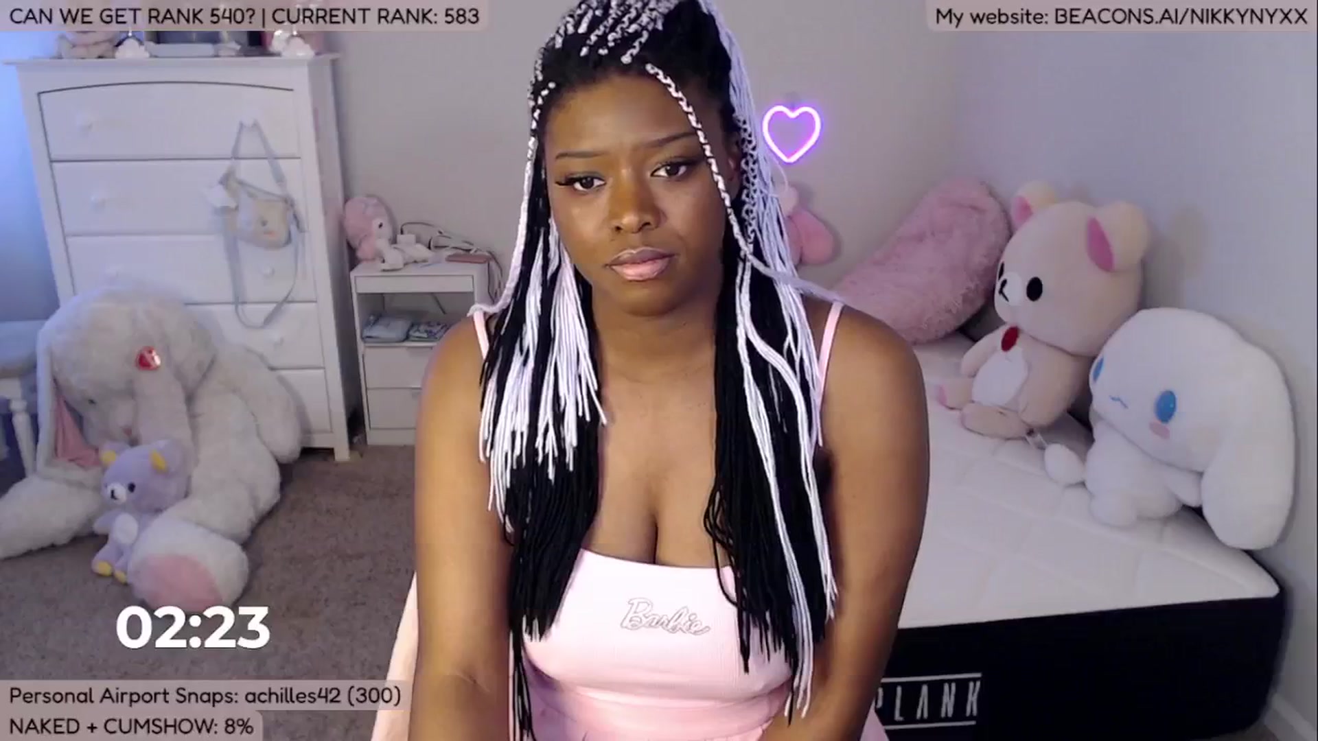 Gallery image thumbnail from NikkyNyxx's myfreecams stream on, 12/30/2024, 06:01 image 12 of 20