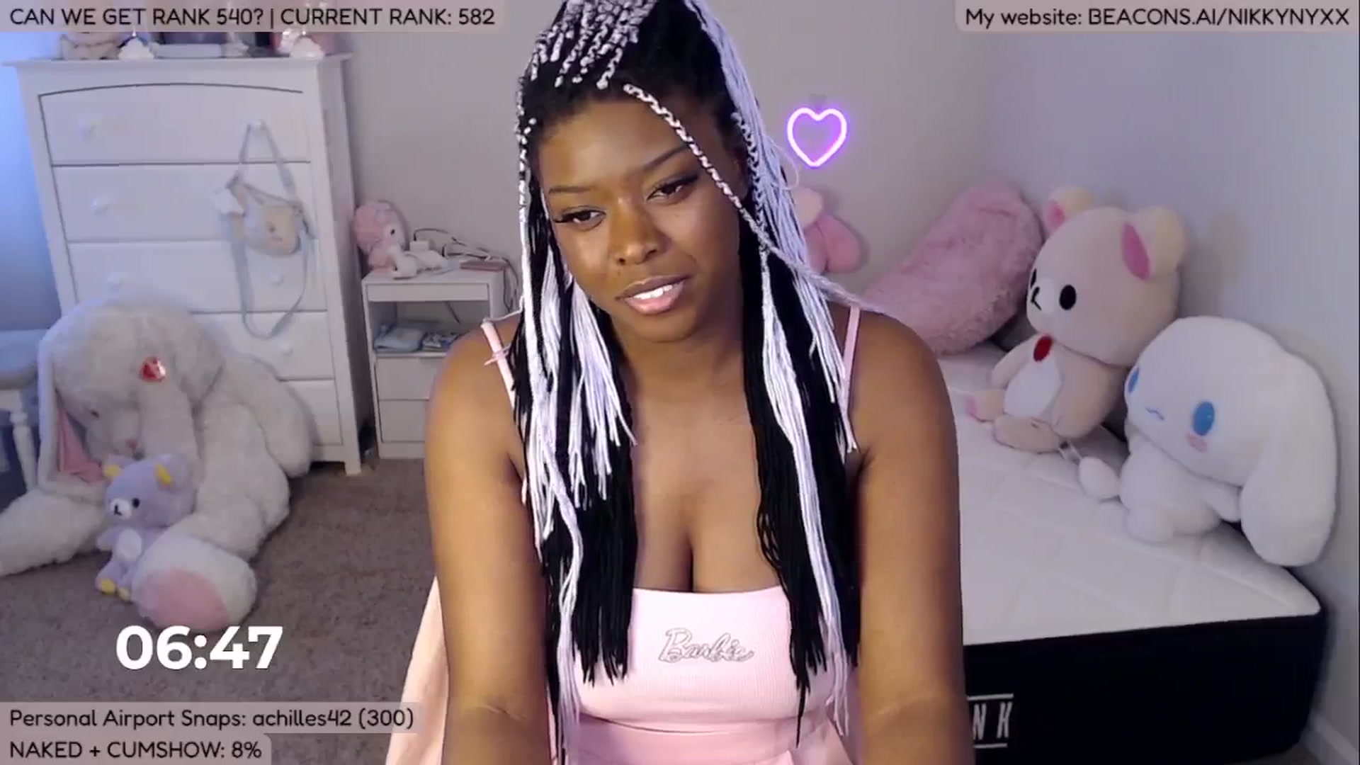 Gallery image thumbnail from NikkyNyxx's myfreecams stream on, 12/30/2024, 06:01 image 6 of 20