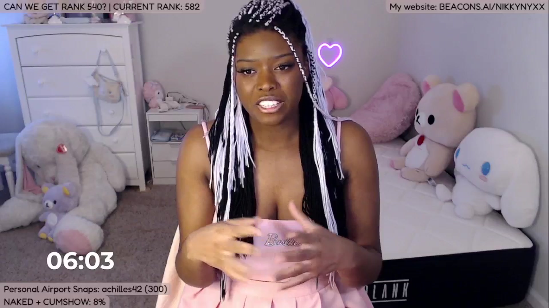 Gallery image thumbnail from NikkyNyxx's myfreecams stream on, 12/30/2024, 06:01 image 7 of 20