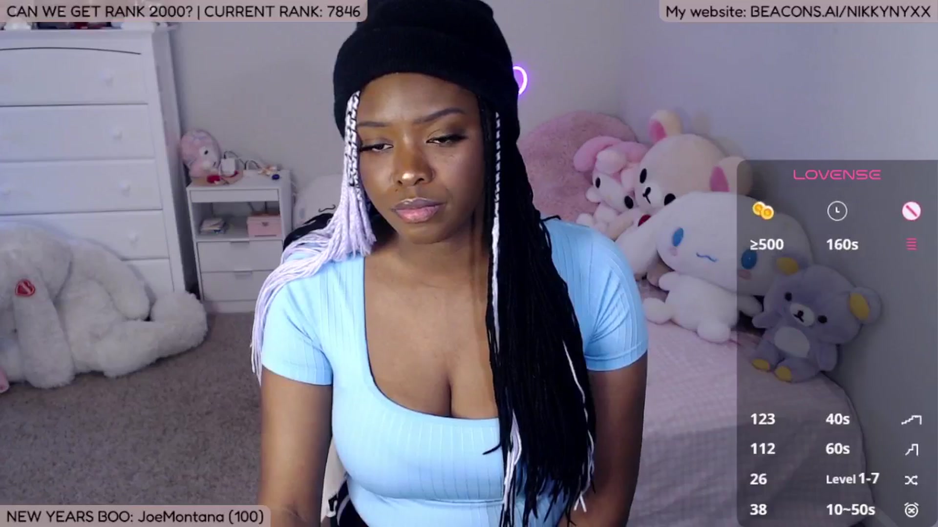 Gallery image thumbnail from NikkyNyxx's myfreecams stream on, 01/21/2025, 04:21 image 2 of 20
