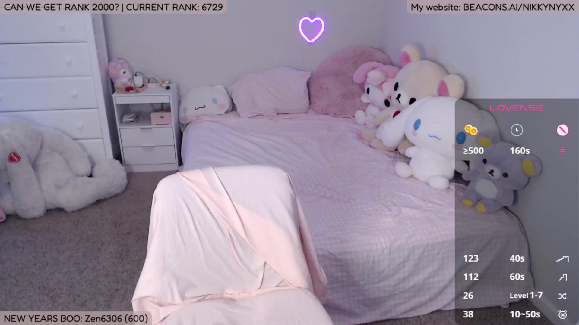 Gallery image thumbnail from NikkyNyxx's myfreecams stream on, 01/21/2025, 04:21 image 6 of 20