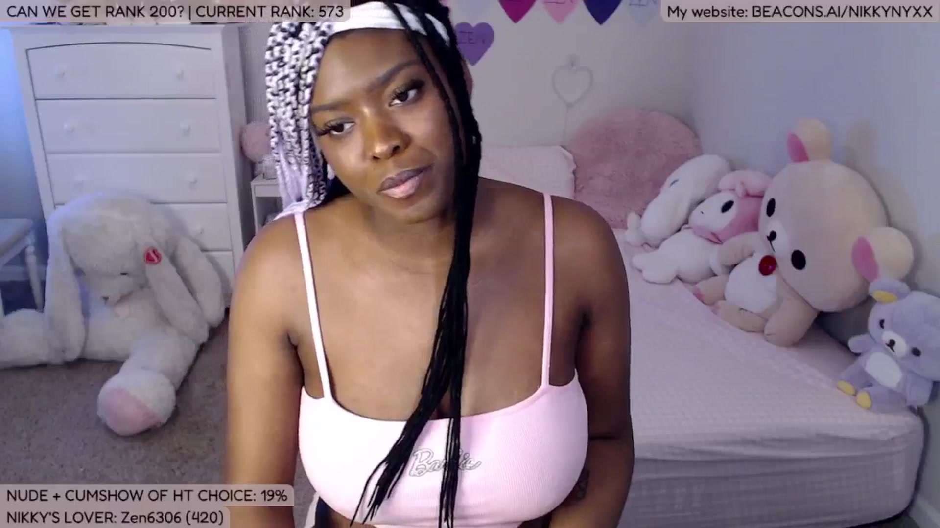 Gallery image thumbnail from NikkyNyxx's myfreecams stream on, 02/02/2025, 08:25 image 18 of 20