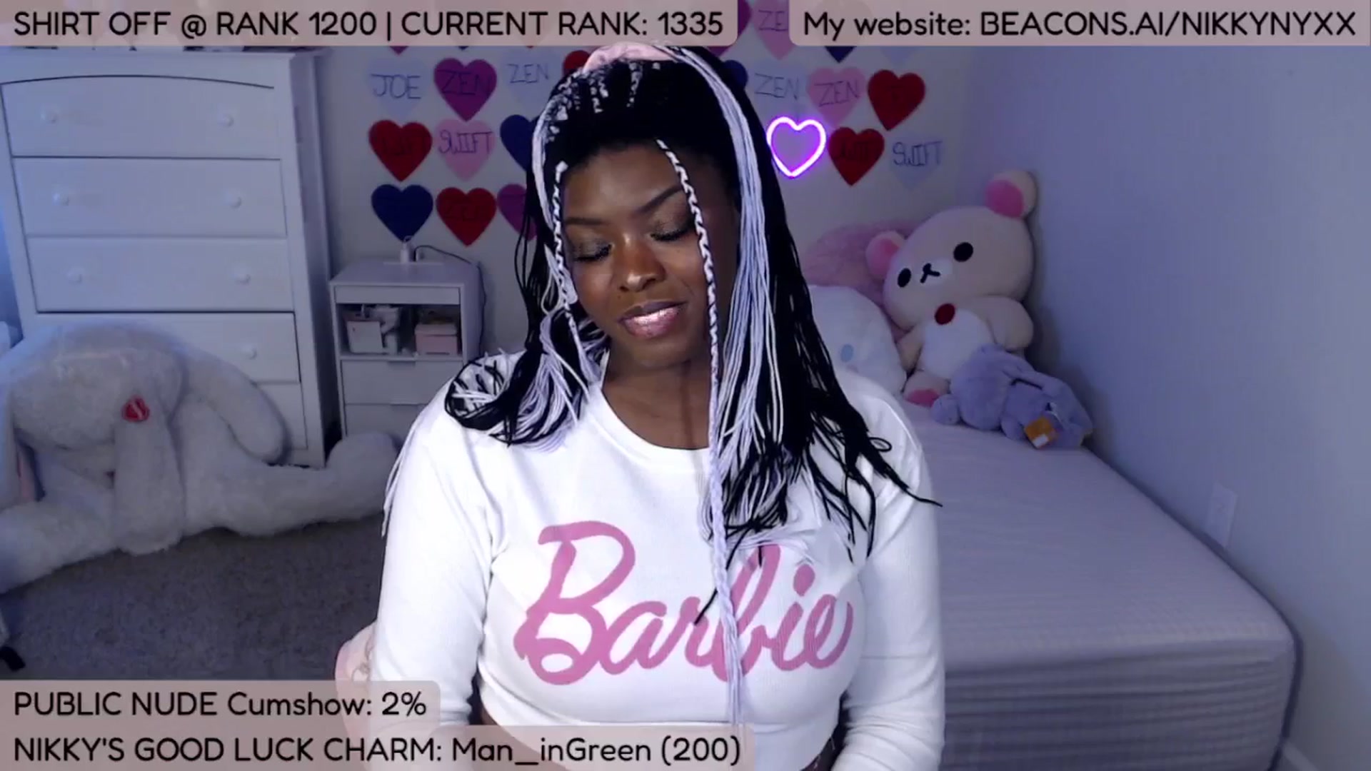 Gallery image thumbnail from NikkyNyxx's myfreecams stream on, 03/28/2025, 02:45 image 8 of 20