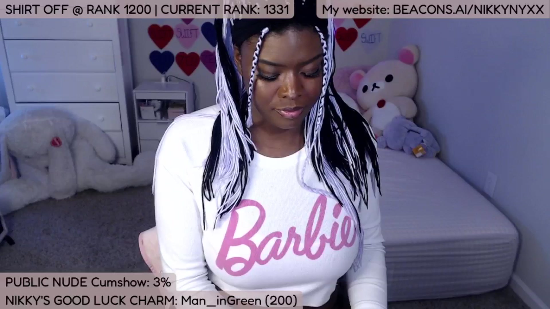 Gallery image thumbnail from NikkyNyxx's myfreecams stream on, 03/28/2025, 02:45 image 13 of 20