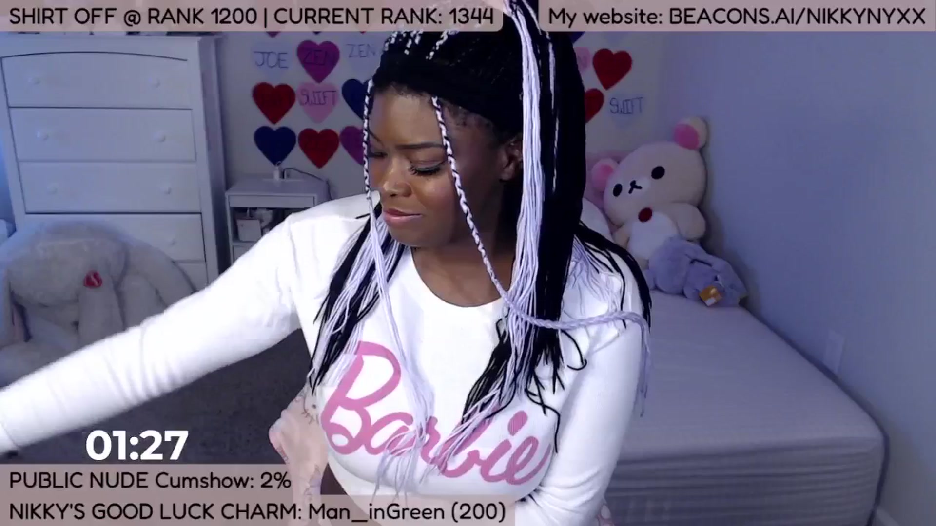 Gallery image thumbnail from NikkyNyxx's myfreecams stream on, 03/28/2025, 02:45 image 3 of 20