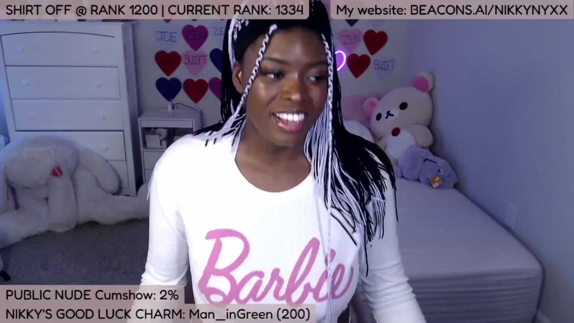 Gallery image thumbnail from NikkyNyxx's myfreecams stream on, 03/28/2025, 02:45 image 7 of 20