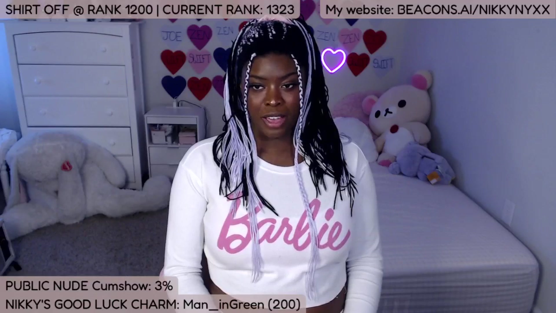 Gallery image thumbnail from NikkyNyxx's myfreecams stream on, 03/28/2025, 02:45 image 18 of 20