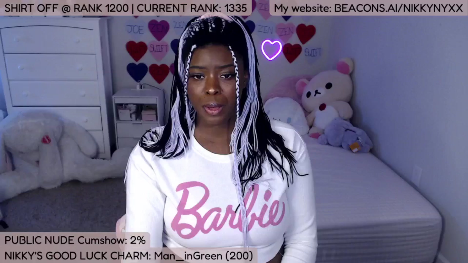 Gallery image thumbnail from NikkyNyxx's myfreecams stream on, 03/28/2025, 02:45 image 9 of 20
