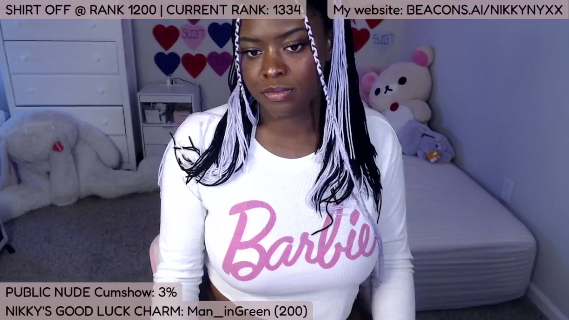 Gallery image thumbnail from NikkyNyxx's myfreecams stream on, 03/28/2025, 02:45 image 10 of 20