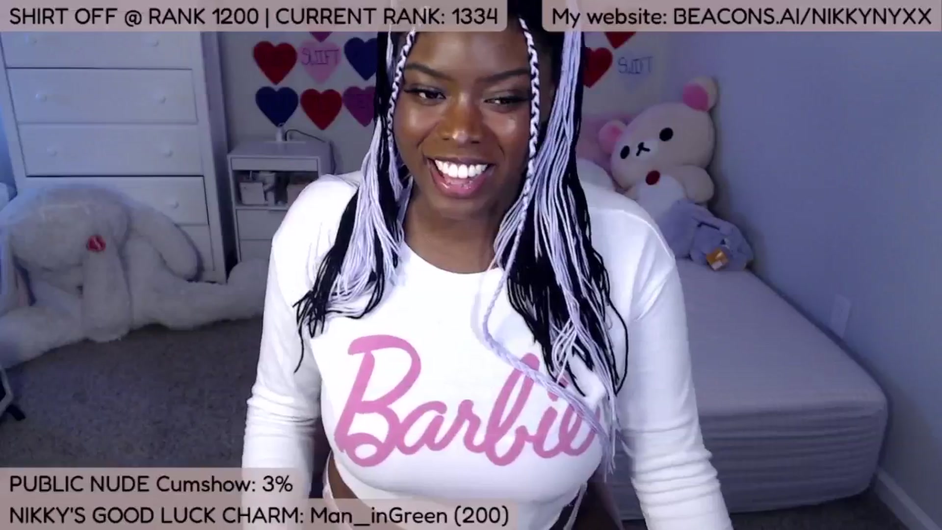 Gallery image thumbnail from NikkyNyxx's myfreecams stream on, 03/28/2025, 02:45 image 11 of 20