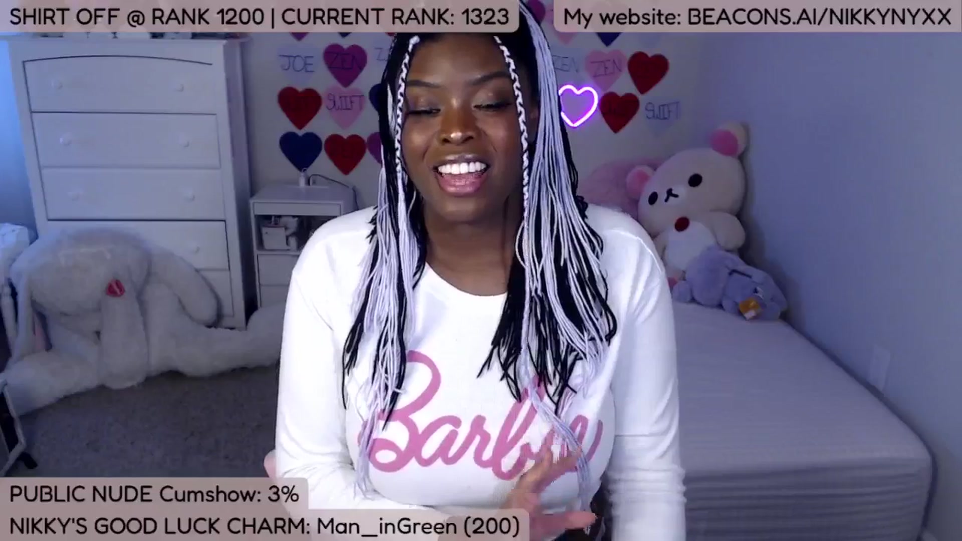 Gallery image thumbnail from NikkyNyxx's myfreecams stream on, 03/28/2025, 02:45 image 17 of 20