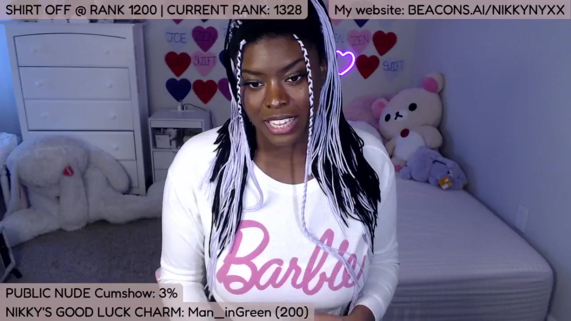 Gallery image thumbnail from NikkyNyxx's myfreecams stream on, 03/28/2025, 02:45 image 16 of 20
